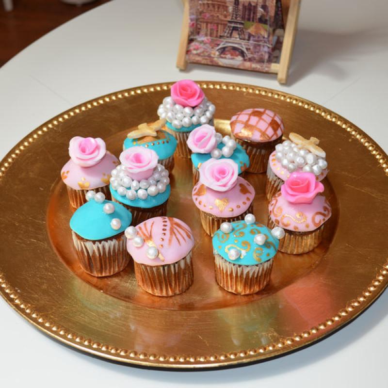 Cupcake vintage 1