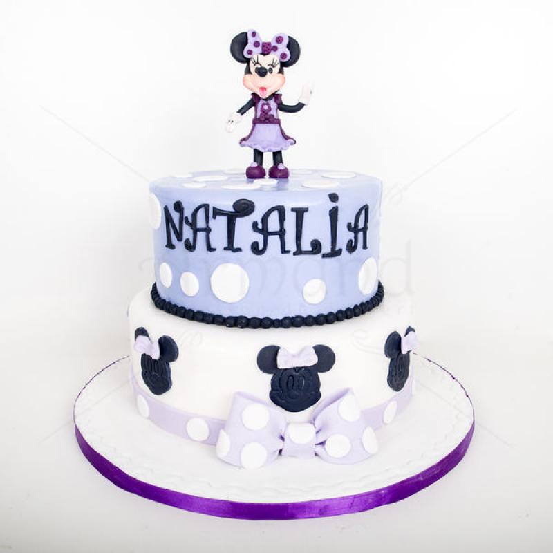 Tort Purple Minnie Mouse