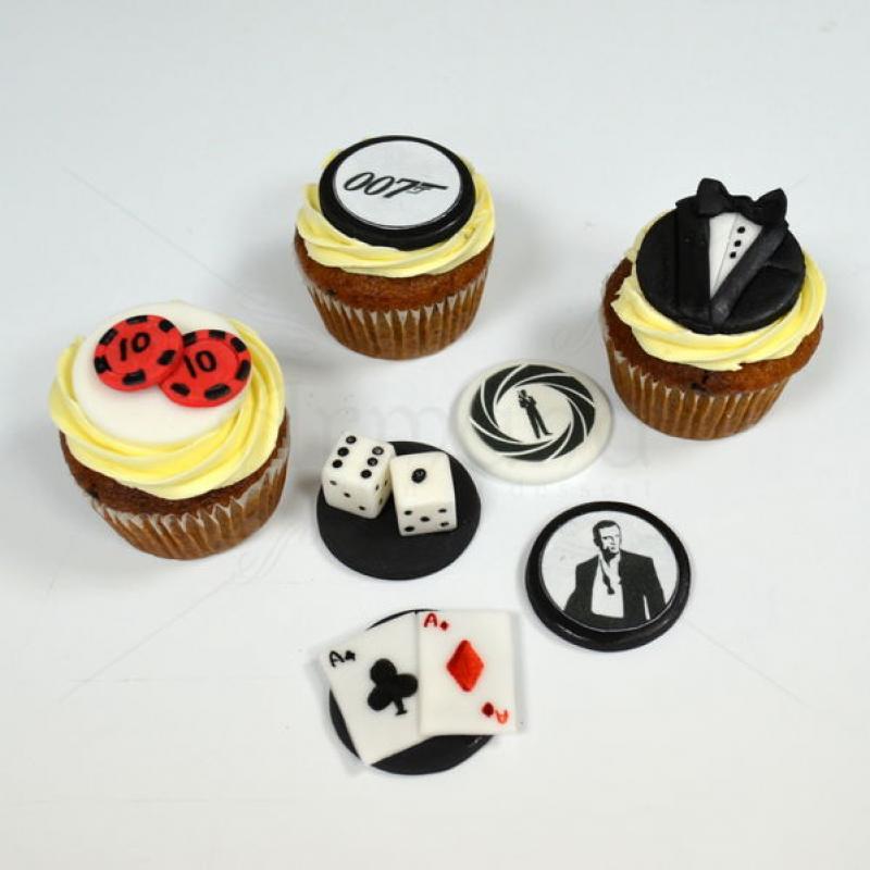 Cupcakes James Bond