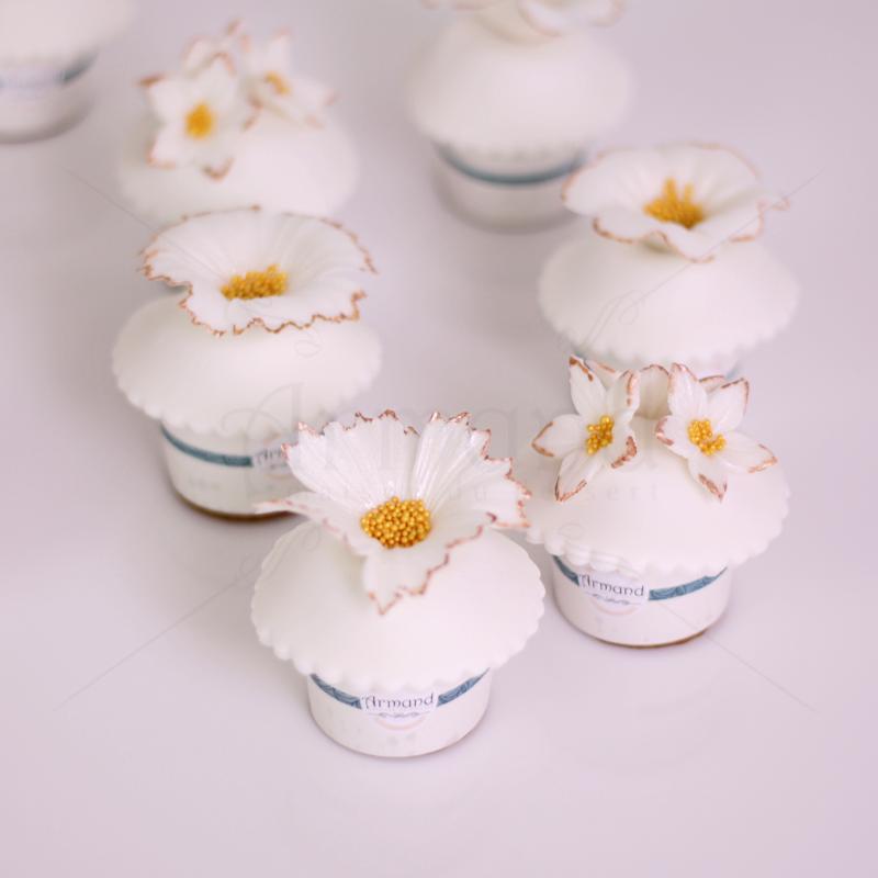 Mini Cupcake Flori Elegante