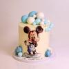 Tort Mickey Mouse Macarons si Baloane-1