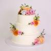 Tort Elegant Flori Pastel-1