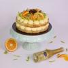 Tort Orange Poppy Seed si Vin Spumant cu Foite de Aur-4